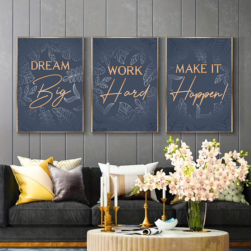 Modern Inspirational Quotes Ca - Home Office Room Inspiration recension och pris
