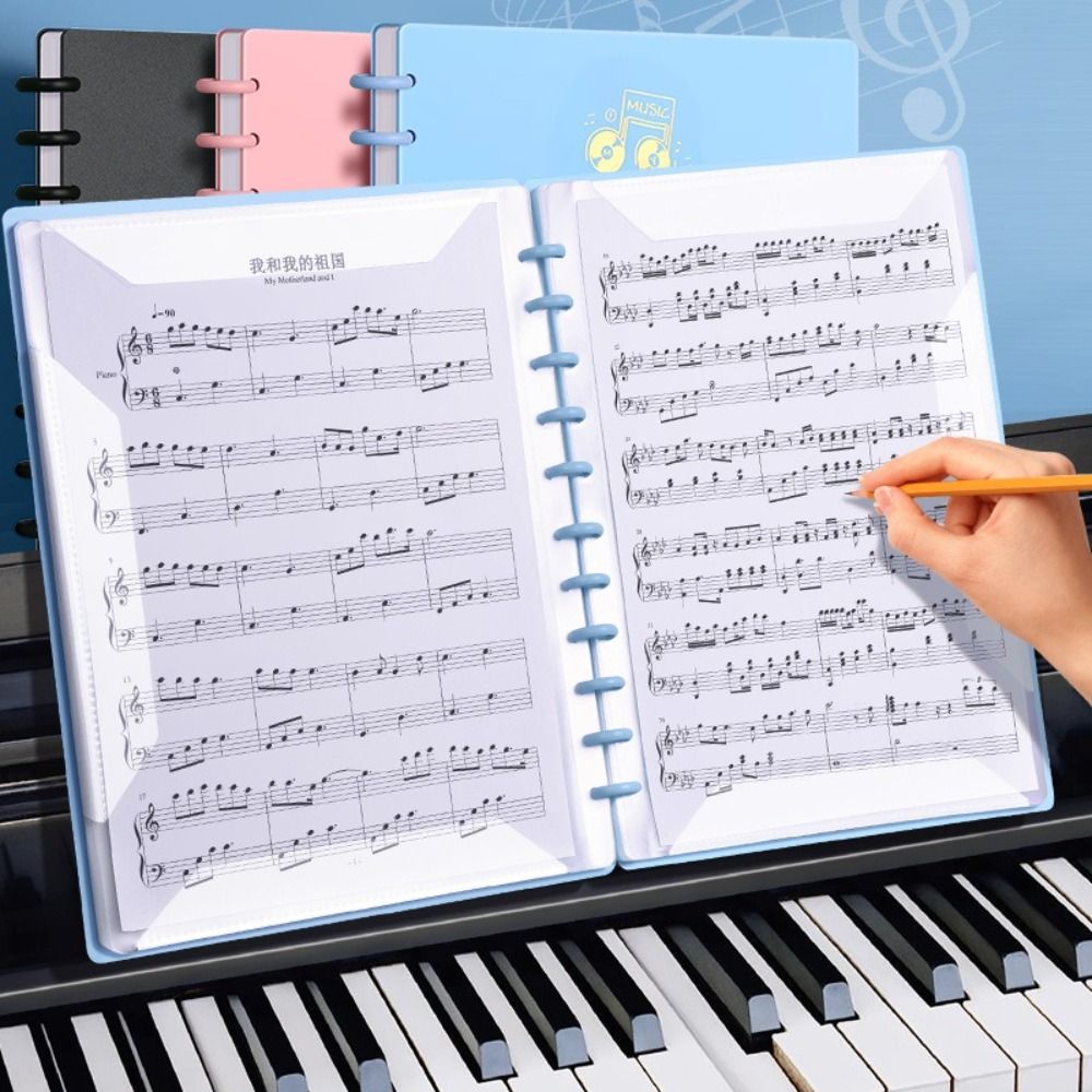 New Plastic Music Score Folder - Document Scanner Portable recension och pris