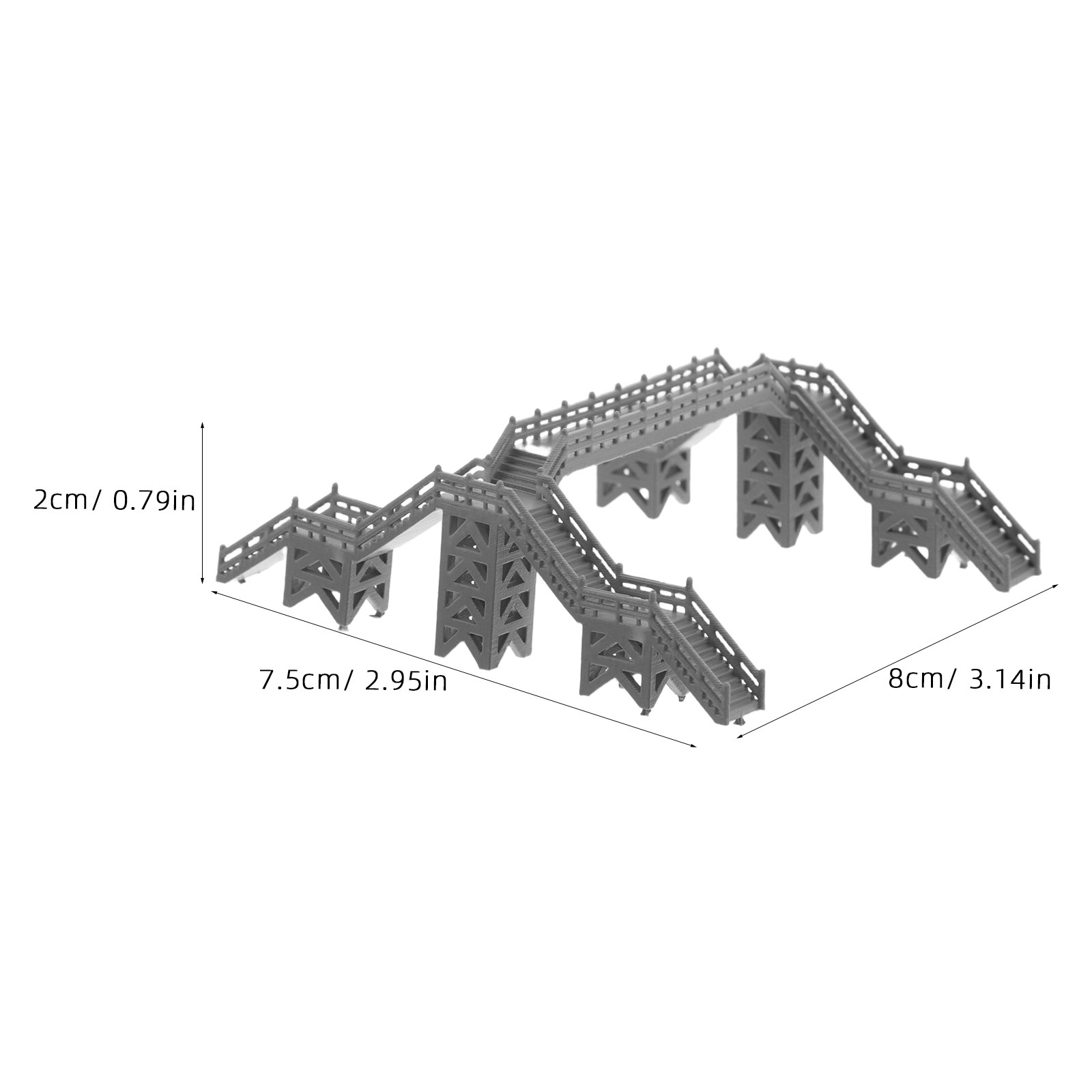 Mini Footbridge Plastic for Tr - Home Office Layout recension och pris