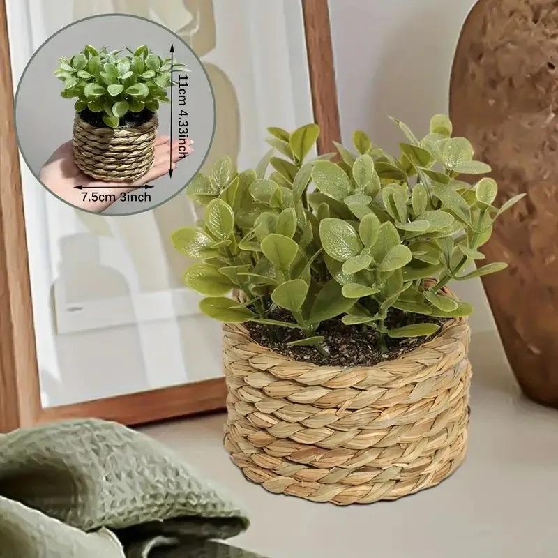 1Pc Potted Plant Small Fake Pl - Home Office Layout recension och pris