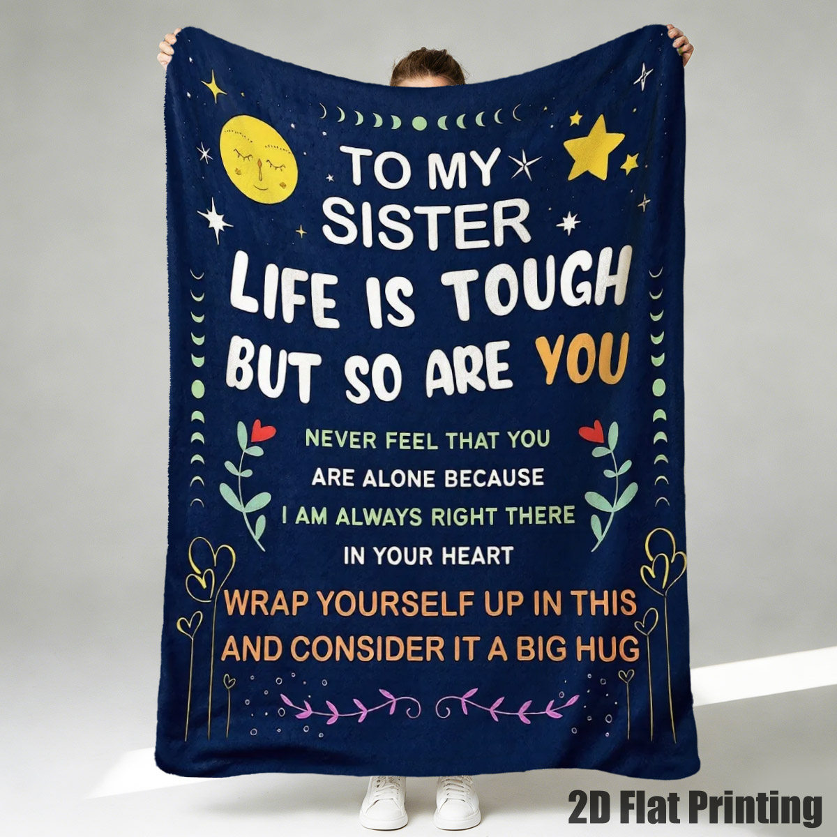 Sister Inspirational Quote Fla - Home Office Room Inspiration recension och pris