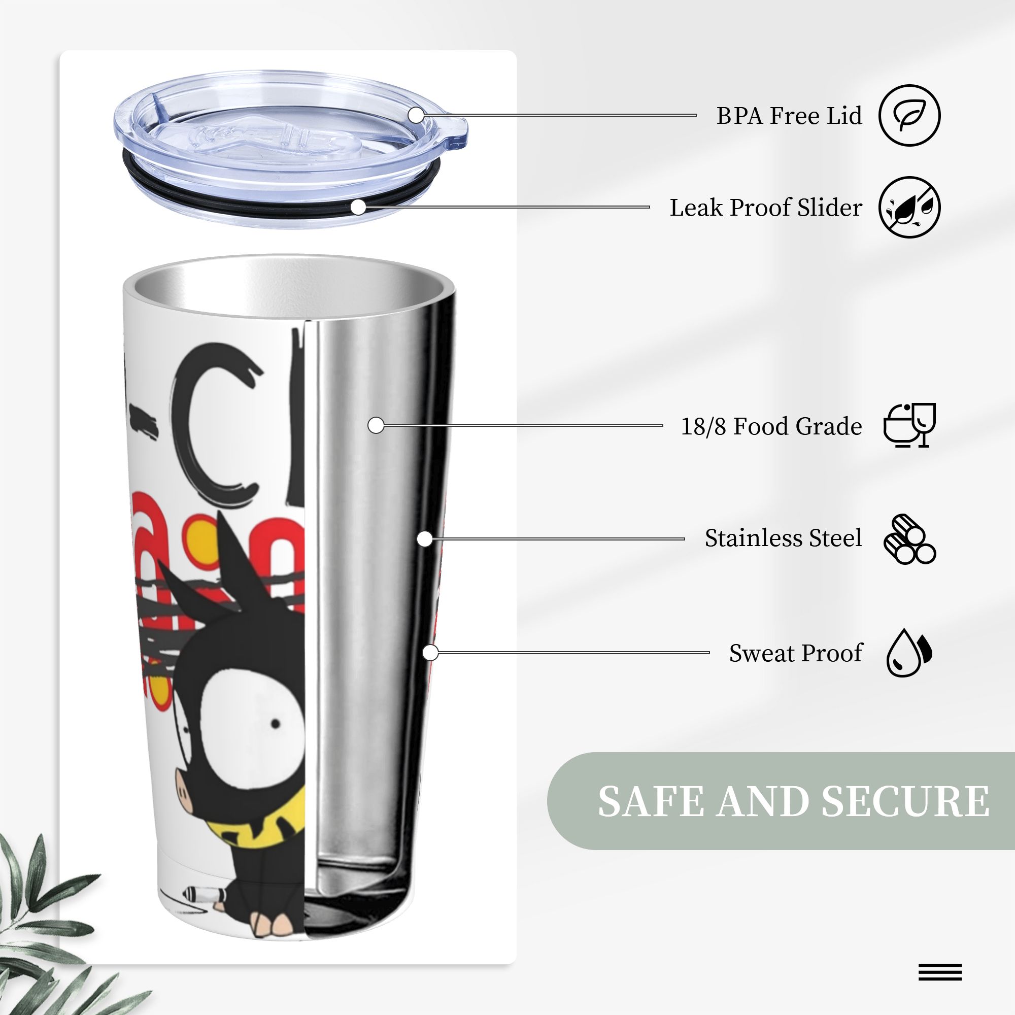 P-Chan Ranma Logo Insulated Tu - Home Office Logo recension och pris