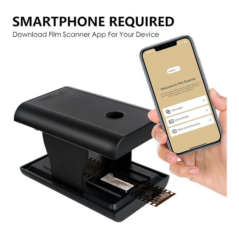 Mobile Film And Slide Scanner, - Document Scanner Portable recension och pris