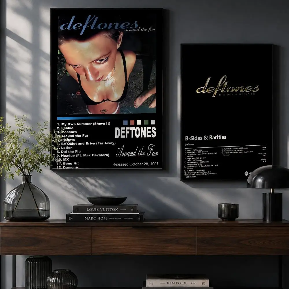 Retro Inspired Band Themed Wal - Home Office Room Inspiration recension och pris
