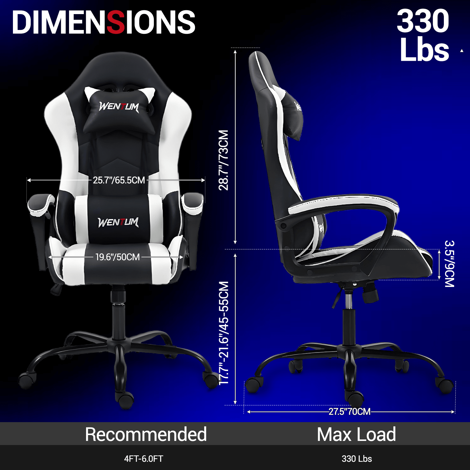 Ergonomic Gaming Chair Racing  - Ergonomic Office Chair recension och pris
