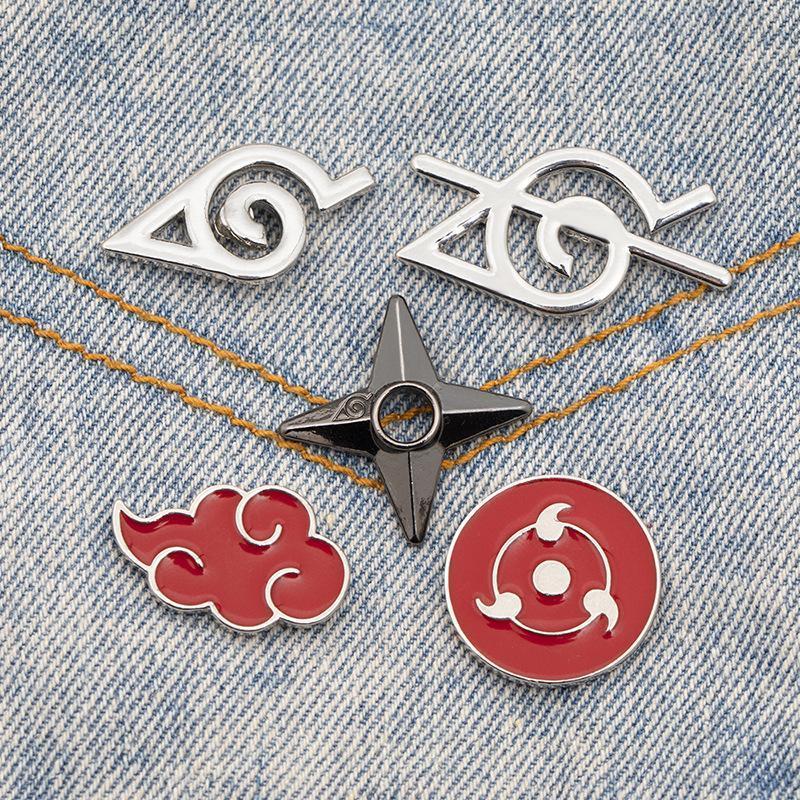 Naruto Akatsuki Red Cloud Badg - Home Office Or recension och pris